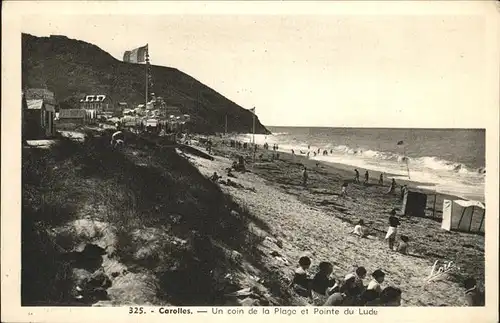 Carolles Coin de la Plage et Pointe du Lude Kat. Carolles