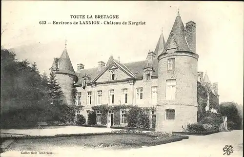 Lannion Chateau de Kergrist Kat. Lannion