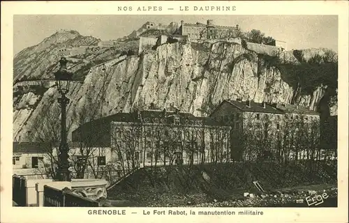 Grenoble Fort Rabot Manutention militaire Kat. Grenoble