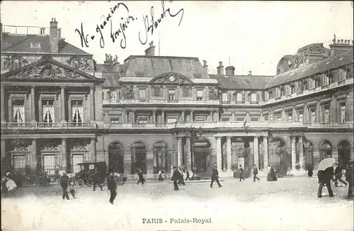 Paris Palais Royal Kat. Paris