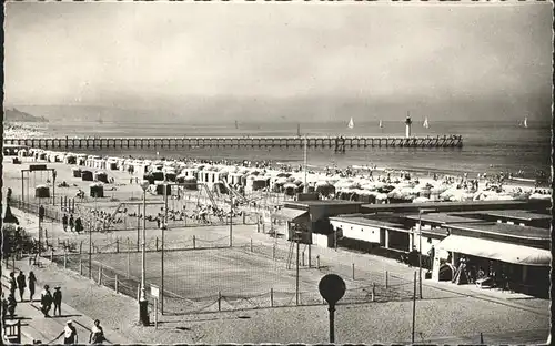 Trouville sur Mer La Plage Phare Kat. Trouville sur Mer