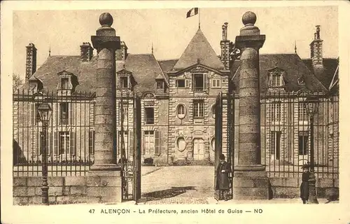 Alencon La Prefecture ancien Hotel de Guise Kat. Alencon