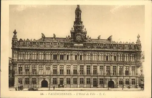 Valenciennes Hotel de Ville Kat. Valenciennes