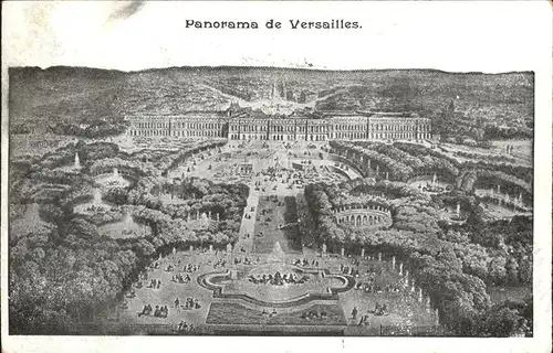 Versailles Yvelines Panorama Kat. Versailles