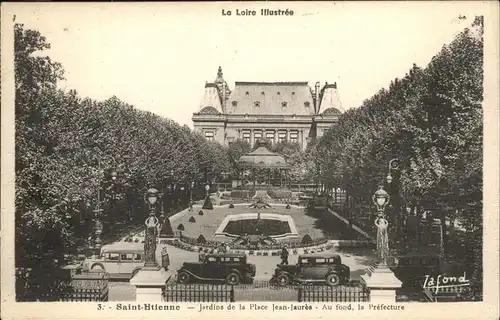 Saint Etienne Loire Jardins de la Place Jean Jaures Kat. Saint Etienne