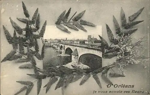 Orleans Loiret Vue generale Pont Fleurs / Orleans /Arrond. d Orleans