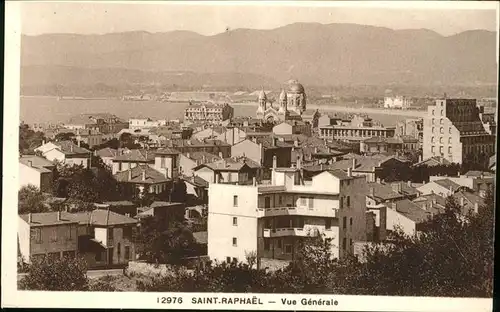 Saint Raphael Var Vue generale Cote d Azur Kat. Saint Raphael