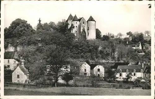 Salignac Eyvigues Chateau Fenelon Kat. Salignac Eyvigues