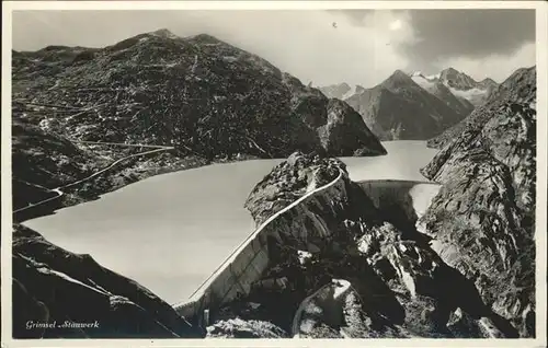 Grimsel Pass Stauwerk / Grimsel /Rg. Innertkirchen