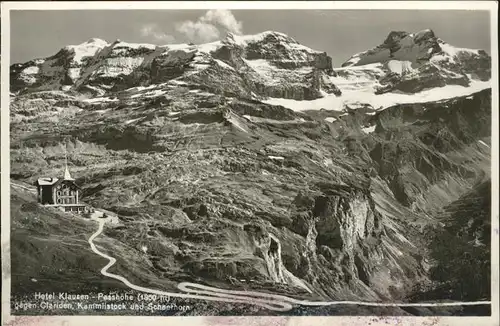 Klausenpass Hotel Klausen Passhoehe Kat. Klausen