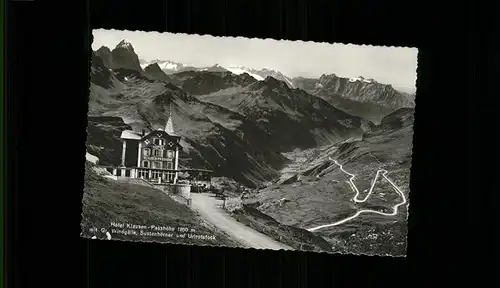 Klausenpass Hotel Klausen Passhoehe Kat. Klausen