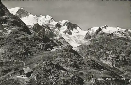 Susten Innertkirchen Sustenpass mit Restaurant Kat. Susten