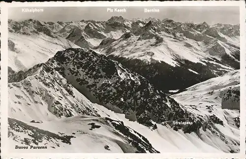 Davos GR Parsenn u.Strelapass Kat. Davos