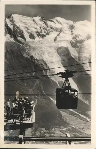 Chamonix Seilbahn Kat. Chamonix Mont Blanc