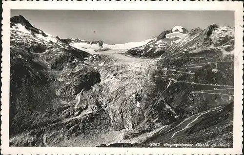kk48910 Rhonegletscher Glacier du Rhone  Kategorie. Rhone Alte Ansichtskarten