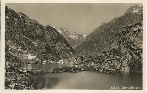 Grimsel Pass Hospiz u.Bergsee / Grimsel /Rg. Innertkirchen