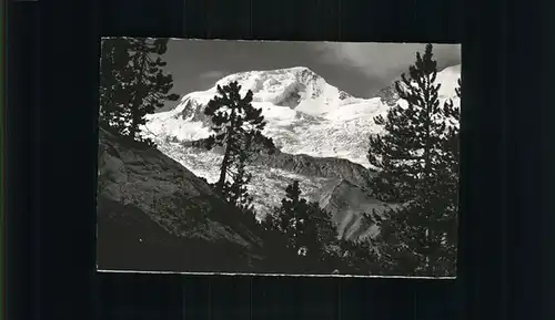 Saas Fee Blick auf den Alphubel Kat. Saas Fee