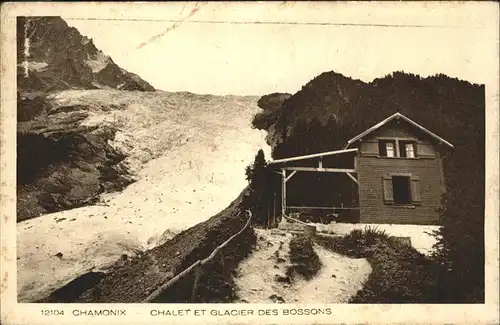 Chamonix Chalet et Glacier des Bossons Kat. Chamonix Mont Blanc