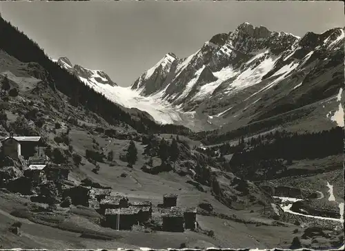 Eisten mit Blick auf Langgletscher Kat. Eisten