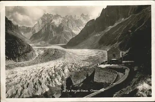 Chamonix La Mer de Glace Kat. Chamonix Mont Blanc