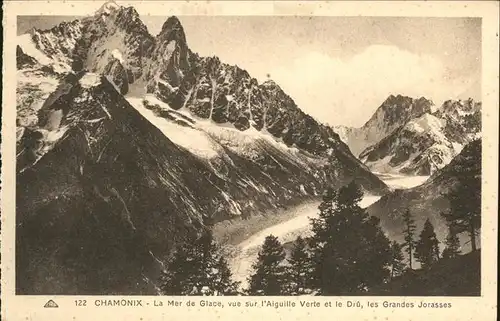 Chamonix Mont Blanc Massiv Kat. Chamonix Mont Blanc