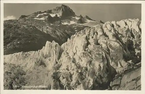 kk49130 Rhonegletscher Glacier du Rhone  Kategorie. Rhone Alte Ansichtskarten