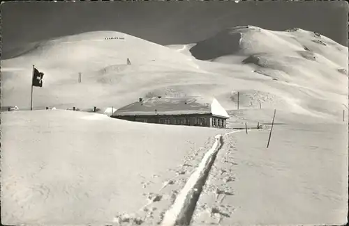 Oberalp Oberalp Passhoehe mit Restaurant Piz Calmot Kat. Oberalp