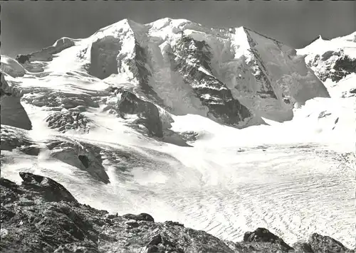 Piz Palue Blick von der Diavolezza Kat. Piz Palue