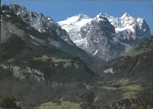 Hasliberg Blick ins Rosenlaui Kat. Meiringen