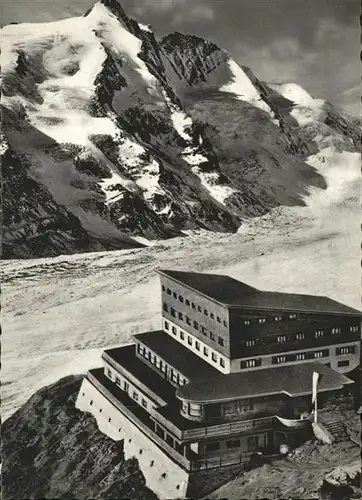 Grossglockner mit Hotel Franz Josephs Haus Kat. Heiligenblut