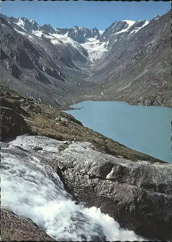 Goeschenen Goescheneralp mit Bergsee Kat. Goeschenen