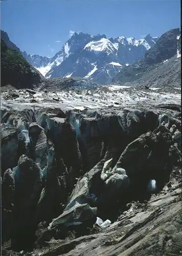 Chamonix La Mer de Glace Kat. Chamonix Mont Blanc