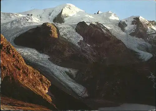 Sustenpass Steingletscher u.Gwaechterhorn Kat. Susten