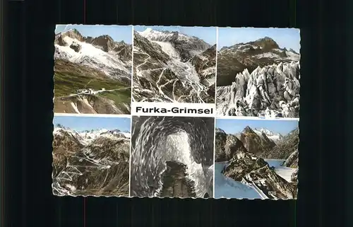 Furka Furka Grimsel die Alpenpaesse Kat. Furka