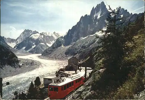 Chamonix mit Bergbahn Kat. Chamonix Mont Blanc