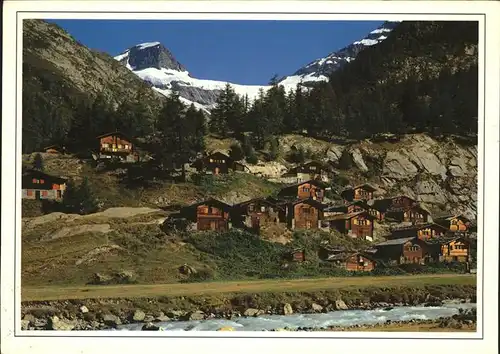 Fafleralp Gletscherstafel Kat. Kandersteg