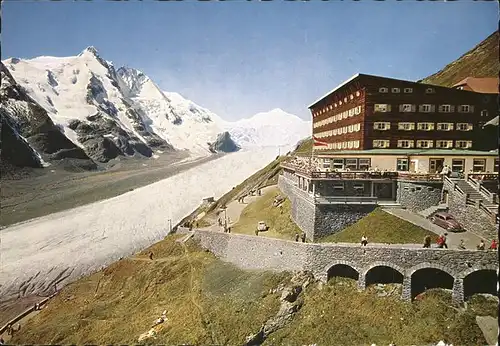 Grossglockner mit Hotel Franz Josephs Haus Kat. Heiligenblut