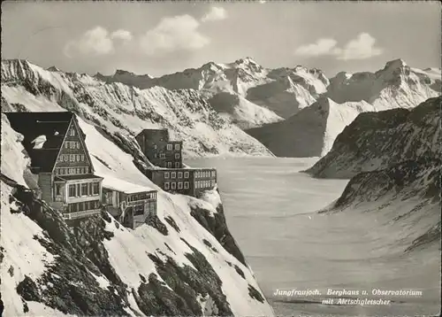 Jungfraujoch Berghaus u.Observatorium Kat. Jungfrau
