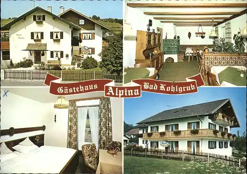Bad Kohlgrub Gaestehaus Alpina Kat. Bad Kohlgrub