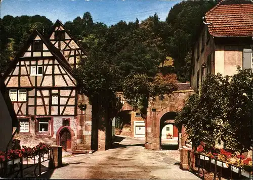 Schoenau Odenwald Klostertor Kat. Schoenau