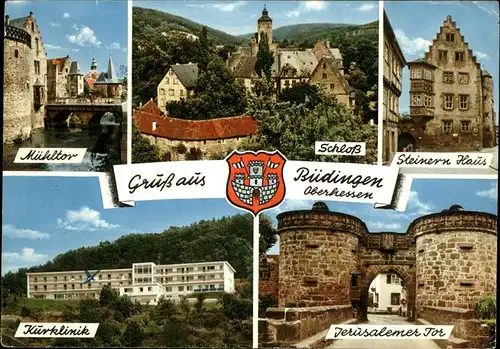 Buedingen Hessen Kurklinik u.Schloss Kat. Buedingen