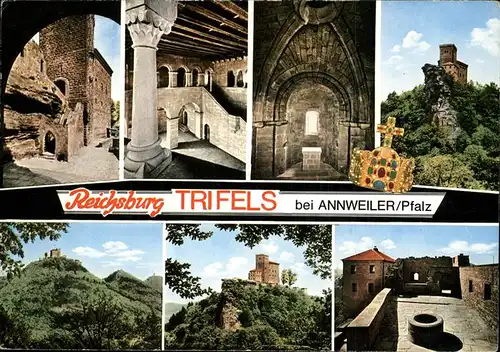 Annweiler Trifels Reichsburg Kat. Annweiler am Trifels