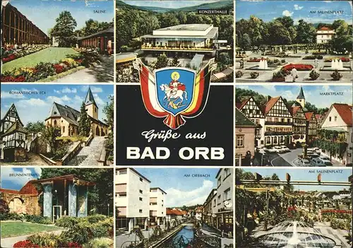 Bad Orb Spessart Marktplatz u.Saline Kat. Bad Orb