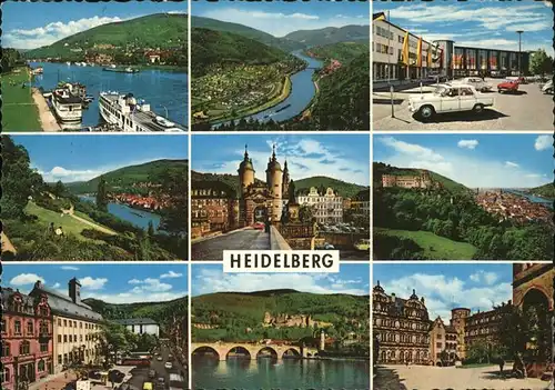 Heidelberg Neckar  Kat. Heidelberg