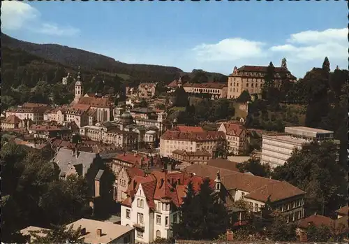 Baden Baden mit neuem Schloss Kat. Baden Baden