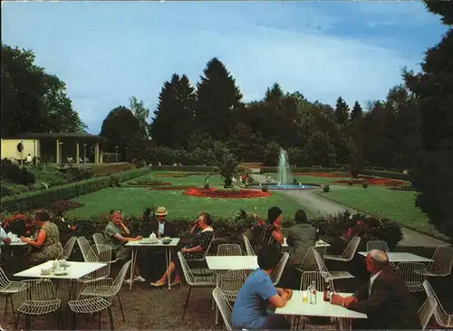 Villingen Schwenningen Kurgarten mit Musikpavillon Kat. Villingen Schwenningen