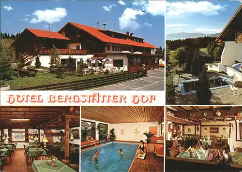 Knottenried Allgaeu Hotel Bergstaetter Hof Kat. Immenstadt i.Allgaeu