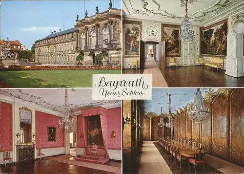 Bayreuth Neues Schloss Kat. Bayreuth