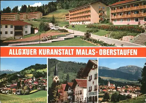 Oberstaufen Allgaeuer Kuranstalt Malas Kat. Oberstaufen