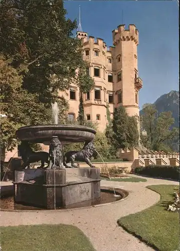 Hohenschwangau Schloss Kat. Schwangau